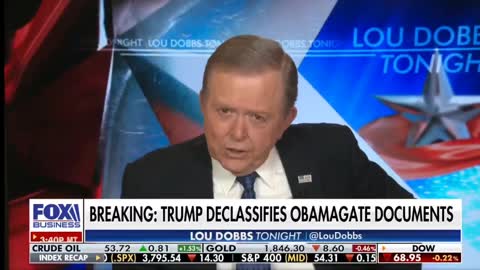Lou Dobbs Trump announces Obamagate declassification