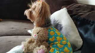 Tinkerbella with her Teddy