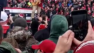 TED NUGENT SHREDS MAGA RALLY IN LANSING