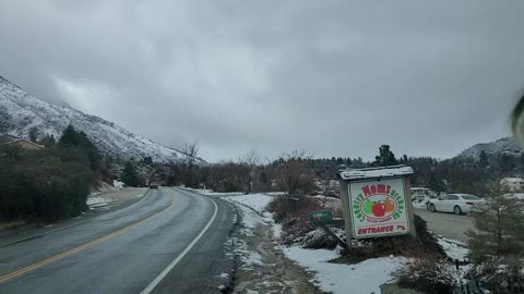 Snow drive oak glen. 12pm. Fri jan 21 2021