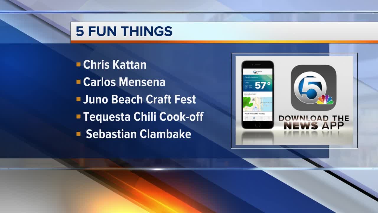 5 fun things to do this weekend