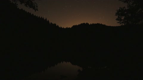 stars over the lake