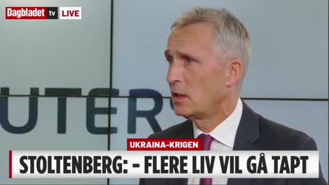 Stoltenberg forklarer i intervju med Rauters hvordan de forberedte NATO og Ukraina på krig