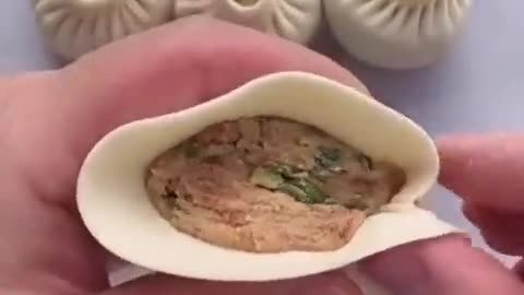 Different methods of folding dumplings