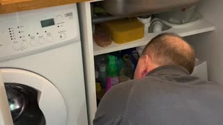 Wife Shows Husband Their 'Leek' in the Sink