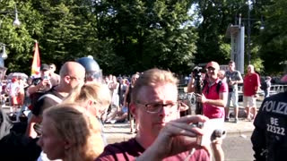 "Day Of Freedom" protest march in Berlin