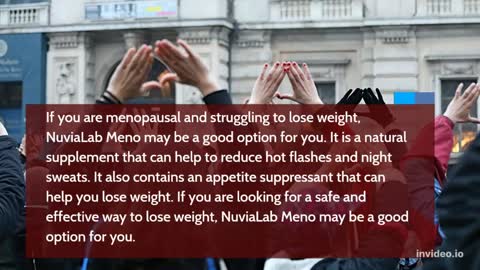 NuviaLab Meno is an innovative food supplement dedicated to women during menopause.