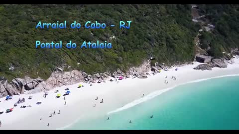 Wonderful beach in Brazil Arraial do Cabo