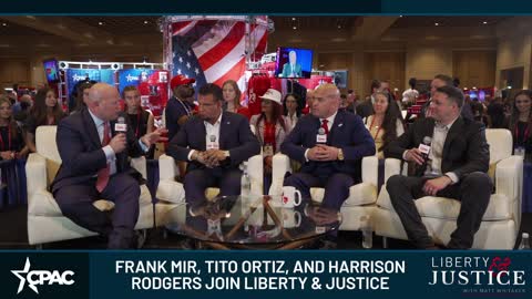 Liberty & Justice with Matt Whitaker Episode 4 with Tito Ortiz, Frank Mir and Harrison Rogers