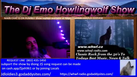 The Dj Emo Howlingwolf Show (Every Friday Night 9pm - Midnight New York Time) )