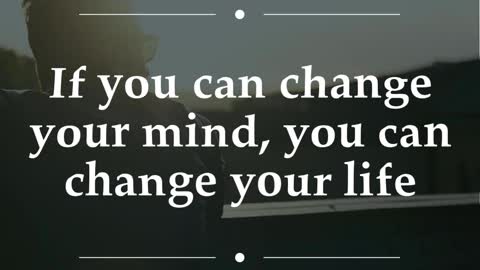 If You Can Change