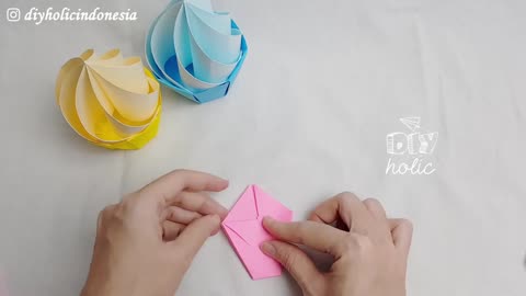 EASY Origami CUPCAKE