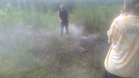 Dylan Blowing Up Another Dildo with Tannerite