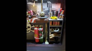 Miti's Repair Shop Diorama