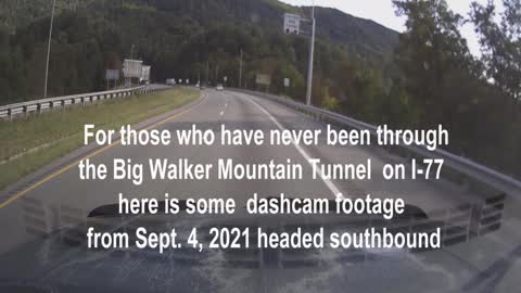 Big Walker Tunnel Drive Through