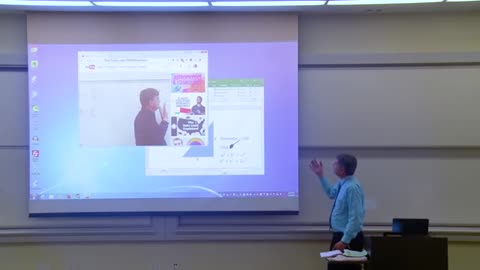 Watch this Math Professor Fixes Projector Screen (April Fools Prank)
