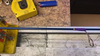 Custom crappie rod