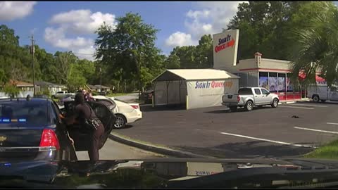 Dashcam footage shows moments before deadly crash between NCPD officer, female driver