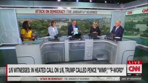 CNN's Jake Tapper STUNS Co-Hosts by Dropping the 'P-Word' During Live ​Discussion on J6 Hearings