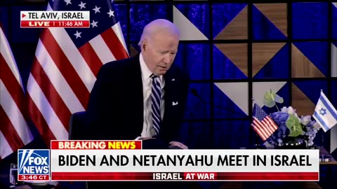 Biden mumbles on in Israel