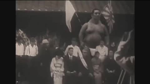 Real giant in old video