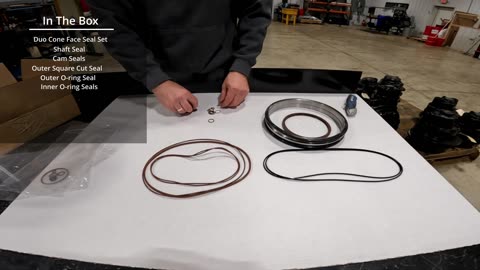 Seals & Rebuild Kit for Bobcat Final Drive Motors! | Replaces - 7324103, 7323028