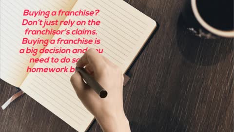 Important Checklist for buying a franchise in Sydney.