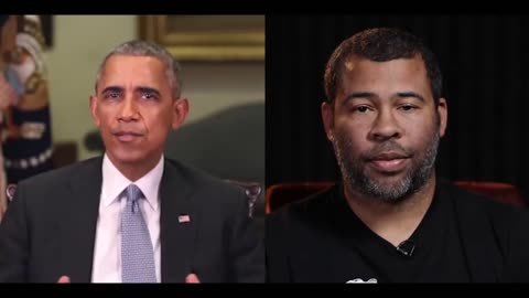 Obama explains what a deepfake is.