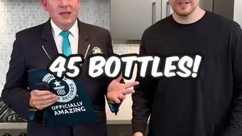 Bottle Head Smashing World Record Attempt!