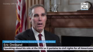 Eric Dreiband speaks about his role at the DOJ Civil Rights division