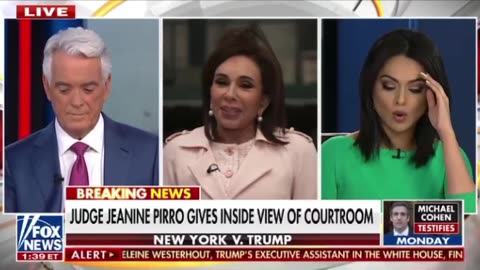 Judge Jeanine- I’ve never seen anything like this in my life, and this is my wheelhouse