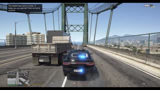 GTA V LSPDFR How to stop larger vehicles in LSPDFR 0.3 Tutorial 8