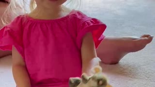 Hungry Toddler Has Terrifying Tone