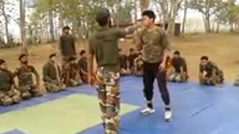 Indian Army Para Commando Advanced Hand To Hand Combat