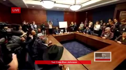 LIVE PRESS CONFERENCE BETWEEN THE TRUCKERS AND SENATORS RON JOHNSON (WIS) AND TED CRUZ (TX)