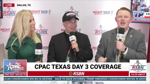CPAC 2022 in Dallas, Tx | Second Interview With Father Frank Pavone | Politician 8/6/22