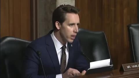 So let's review some Election Interference... here's Sen. Hawley (part 2)