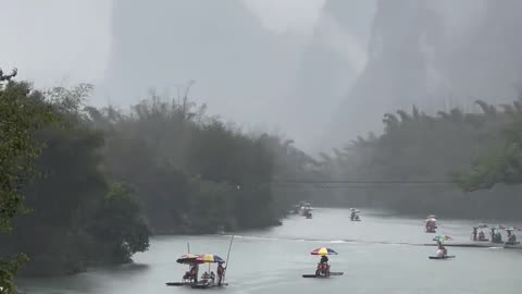 Guilin Lijiang River, just like in the painting！