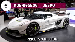 Top 10 Expensive and Fastest Cars In The World