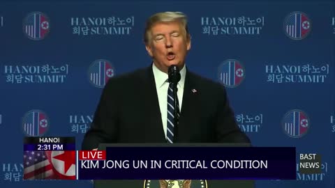 President Trump has Harsh Words for Kim Jong Un (funny edit)