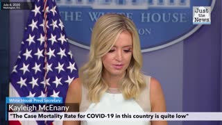 Kayleigh McEnany - "The Case Mortality Rate in this country for COVID-19 is quite low"