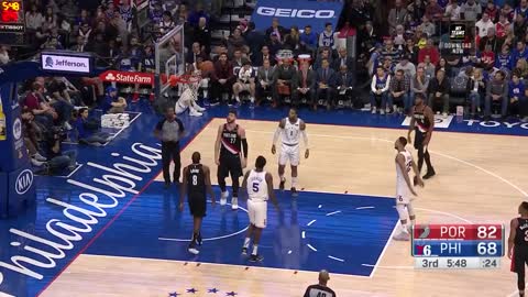 Ben Simmons Tells Jusuf Nurkic- “You Talk a Lot of S--t for Being Ass”