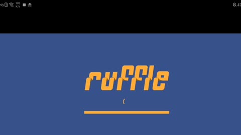 Website Retroconcept (2007-2010) - Ruffle error to load the Flash SWF file.