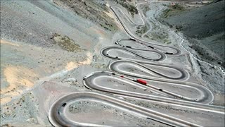 Road to Mendoza from Santiago, Chile