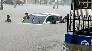 Lluvia en Cartagena