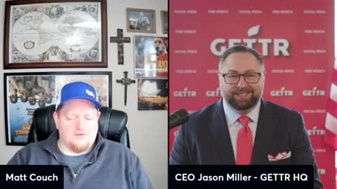 GETTR CEO Jason Miller LIVE on The Matt Couch Show