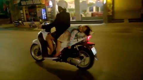 sleep her hegemony on scooter