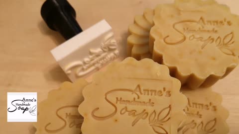 STAMP COLD PROCESS SOAP | HANDMADE SOAP