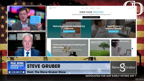 Dr. McCullough on Real America's Voice Steve Gruber Show: Prepare for Next Pandemic
