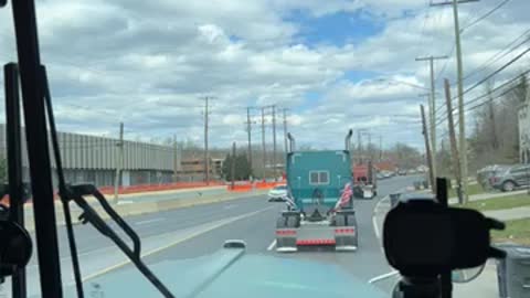 ❌PEOPLES CONVOY LIVE HAGERSTOWN MD 2022 DC IN A BIG RIGG ? POST OTTAWA FREEDOM